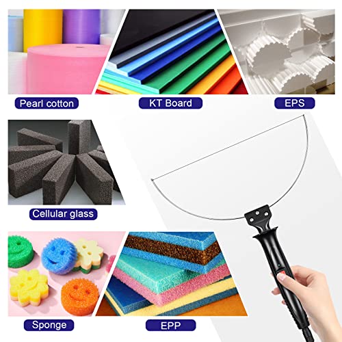 GOCHANGE 3 in 1 Foam Cutter Electric Styrofoam Cutting Tool, 100-240V / 18W Hot Knife Cutting Tool Foam with Electronic Adaptor for Small Cutting Project, DIY Craft, Foam Carving
