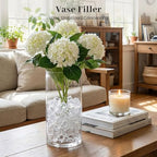 DomeStar Fake Ice, 150PCS Fake Diamonds, Plastic Diamonds Acrylic Rocks Vase Fillers for Centerpieces Wedding Party Table Scatter Food Display - color: 150 Clear