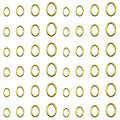 1200pcs Oval Jump Rings Oval Open Rings Open Jumps Ring Stainless Steel Jumps Ring for Jewelry Making Supplies Earring Bracelet Necklace DIY Craft Making(Gold,4 Sizes) - color: Gold