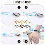 600 Pieces Brass Wire Guardian Wire Cable Protector U Shape Findings Guard Loops for Jewelry Making Earring Bracelet Necklace Crafts,6 Colors