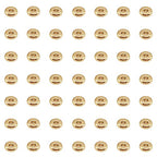INSPIRELLE 100pcs Heishi Beads 5mm Long-Lasting Disc Brass Rondelle Spacer Beads Pale Gold Plated Flat Round Shape Jewelry Metal Spacers for Bracelet Necklace Jewelry Making - color: Pale Gold, size: 5mm