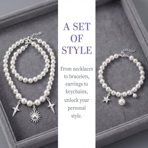 Joez Wonderful Links Bail Beads, Hypoallergenic Alloy Column Spacer Beads - color: Silver