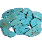 Natural Blue Turquoise 300-400 Ct. Arizona Blue Turquoise Raw Rough, Crystal Healing Blue Turquoise, Turquoise Loose Gemstone Per Piece