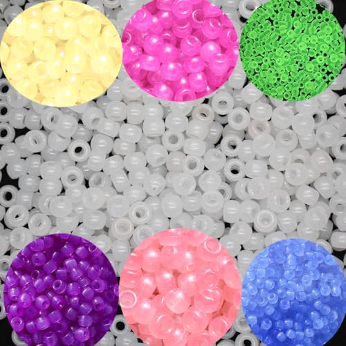 2500 PCS Pony Beads Jewelry Making Kit – 96 Colors, UV Color Changing & Glow Alphabet Beads, Heart Bow Crystal String, Tools, Gift Box for DIY Bracelets, Necklaces - color: Style A