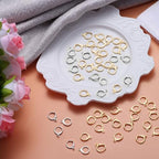 60pcs 18K Gold and Silver Filled Hoop Huggie Earring Hooks,Hypoallergenic Dangle Tarnish Resistant Gold Lever Back Earring Hooks Earwire for Jewelry Making Supplies (Mix Color)