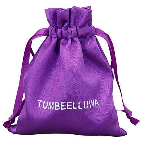 TUMBEELLUWA Natural Gemstone Beads for Jewelry Making, Rondelle Large Hole Loose Beads Pack of 15,Opalite(8x14 mm) - color: White