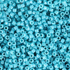 Miyuki Delica Seed Beads – Size 11/0 (1.6 mm), DB2133, Duracoat Opaque Azure, 7.2 g, Approx. 1440 Beads, Made in Japan - color: DB2133 - Duracoat Opaque Azure