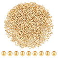 PH PandaHall 1830pcs 18K Gold Mini Seed Beads 2mm Seamless Smooth Long-Lasting Waist Metal Brass for Bikini Belly Chain Layered Bracelet Satellite Jewelry Making - size: 2mm