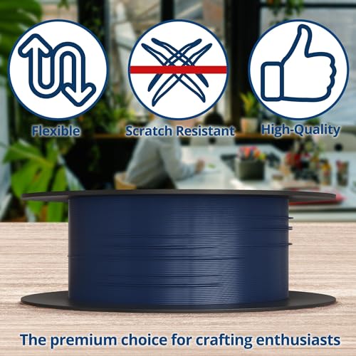 Soft Flex 49 Strand Beading Wire - Medium 0.19 Diameter - 30 Feet Nylon Design Wire - style: Dark Blue Lapis