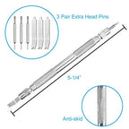 Anezus Watch Link Remover Kit with Spring Bar Tool Watch Band Tool and 360 Pcs Watch Strap Link Pins for Watch Repair and Watch Band Removal