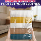 16x24 Shrink Wrap Bags for Gifts – 50 Pcs Clear Heat Shrink Wrap for Mother’s Day Packaging, Works with Hair Dryer at Medium Temperature – Neat Storage for Clothing, Cosmetics, Boxes & Bulky Items - size: 1 count (Pack of 50)