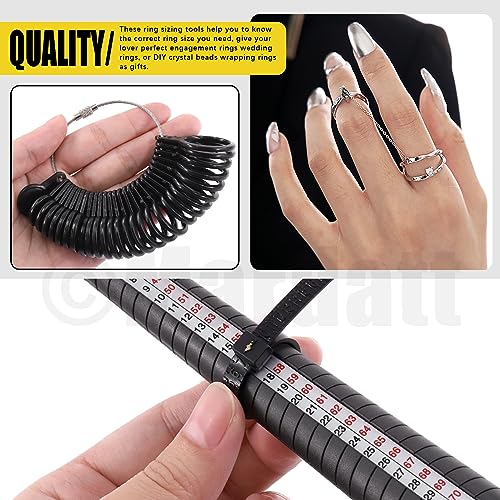 Mardatt 957Pcs Jewelry Making Supplies Kit - Includes Pliers, Ring Sizer, Wires, Opener & Other Findings for Jewelry Making & Repair - size: No.4-957Pcs