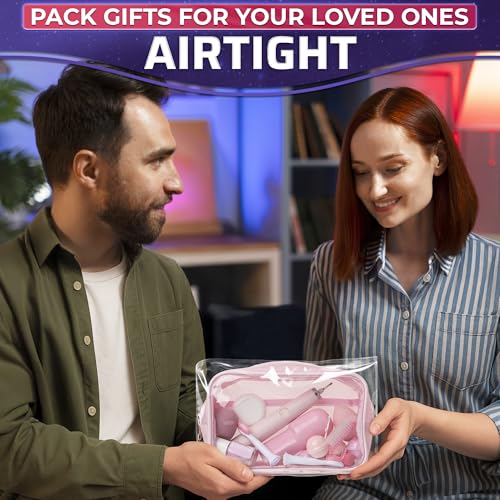 100 Pcs Heat Shrink Wrap Bags 6x12" – Heat Shrink Film Bag Shrinks with Hair Dryer or Hot Air Gun at Medium Temperature – Mother’s Day Packaging for Oil Bottles, Candles, Makeup Brushes, Gift Sets - size: 1 count (Pack of 100)