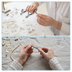 PATIKIL 200Pcs 304 Stainless Steel Jewelry Eye Pins 17mm 22 Gauge Silver Open Eye Pins for Jewelry Making DIY Craft Necklaces Bracelets Earrings - color: Silver, size: 17mm