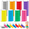 LUYI 32 Pcs Preppy Jewelry Bracelets for Women Clay Bead Colorful Surfer Heishi Bracelet Set Stackable Beaded Friendship Stretch Bracelets Boho Y2K Summer Beach Elastic Layering Bracelets - style: 500PCSWristbands