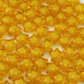 200pcs 11mm Acrylic Star Beads Spacer Beads for DIY Jewelry Making Bracelet Necklace Key Chains Handmade Craft(Gold Yellow) - color: Gold Yellow, size: 11mm
