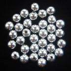 AD Beads Natural Gemstone Round Spacer Loose Beads (6mm 100pcs, Hematite Silver) - color: Hematite Silver, size: 6mm 100pcs