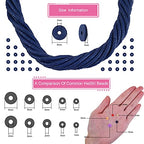 KitBeads 3800 pcs Handmade Polymer Clay Round Craft Beads, 6mm Midnight Blue