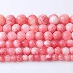 4MM 86PCS Pink Persian Jade Spacer Loose Beads for Jewelry Making DIY Bracelet Necklace - color: Pink Persian Jade, size: 4mm