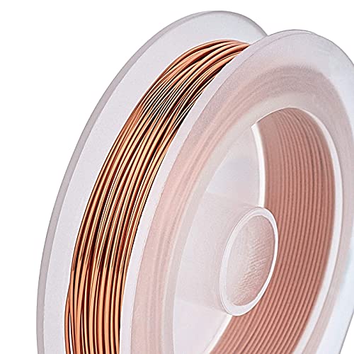 BENECREAT 21-Gauge Tarnish Resistant Copper Wire for Beading Craft, 65-Feet/21-Yard - color: Copper, size: 21-Gauge(65-Feet/22-Yard)