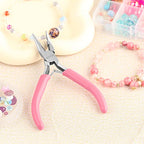 5-Inch Long Nose Pliers with Wire Cutter, Ideal for Jewelry Making, Electrical Work, and More. Durable Carbon Steel Construction, PVC Handle. 4.6 x 3.1 x 0.4" (116 x 78 x 9 mm). - style: Long Nose Pliers