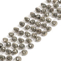 10mm Natural Pyrite Faceted Teardrop Briolette Healing Gemstone Bead Loose Beads for Jewelry Making Strand 15 Inch - color: 10mm Pyrite