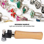Tissting 13cm/5.1in Ring Setting Tool, Ring Holder Stone Setting Tool Kit Jewelry Ring Processing Tool for Jewelry Ring Processing Fixing, Setting Stones, Beading
