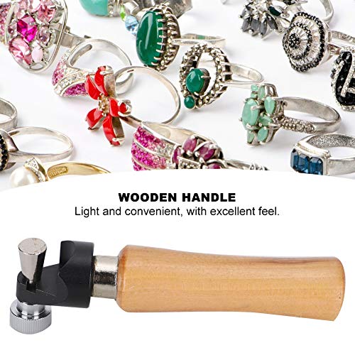 Tissting 13cm/5.1in Ring Setting Tool, Ring Holder Stone Setting Tool Kit Jewelry Ring Processing Tool for Jewelry Ring Processing Fixing, Setting Stones, Beading