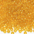 IOOLEEM Yellow Glitter Pony Beads,1200pcs Beads for Bracelets Making & Hair braiding, Kandi Friendship Bracelets & Jewelry Making. - color: Yellow Glitter