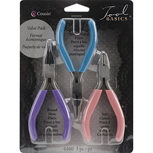 Cousin 4460 Craft & Jewelry Making Tool Kit, 3-Piece