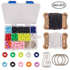 SUNNYCLUE 1 Box 600+Pcs 10 Sets Bead Pets Kit 8mm Large Pony Beads Animals Keychain Kit Video tutorials Gecko Lizard Spacers for Christmas Adult Women Gift Fun Supplies Paper Instruction - color: 8mm Pony Beads Kit Cute Animal Themed