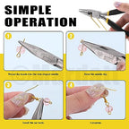 Mardatt Jewelry Making Supplies Kit: 1468Pcs Including Pliers, Wires, Jump Ring Opener, Tweezers & Accessories for Jewelry Making & Repair - size: No.7-1468Pcs
