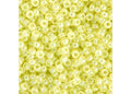 Miyuki Seed Bead 11/0 APX.22g - Ceylon Light Yellow Japanese Glass Seed Beads - color: Ceylon Light Yellow