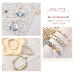 ADIIL 7200 Pcs Clay Beads Friendship Bracelet Making Kit, 24 Colors 6mm Polymer Heishi Beads, Neutral
