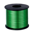Aluminum Craft Wire, 95 Feet 2.0mm/ 14 Gauge Green Bendable Soft Metal Aluminum Wire Roll Bulk for DIY Crafts Sculpting Jewelry Making - color: Green, size: 14 Gauge