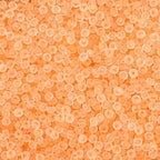 4mm Frosted Glass Seed Beads Bulk, 1000pcs Small Round Glass Bead Matte Loose Spacer Beads for Beading, Friendship Bracelet, Pendants, Key Chains, Necklaces, Hairpins, Peach Yellow - color: Peach Yellow