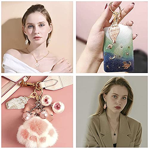SUNNYCLUE 10Pcs Seashell Charms Oval Ocean Beach Spiral Natural Cowrie Conch Shells Large Charm Pendants with Lobster Claw Clasps for Jewelry Making DIY Necklace Bracelet Earring Supplies Accessories - color: 10Pcs Lobster Clasps Seashell Charms