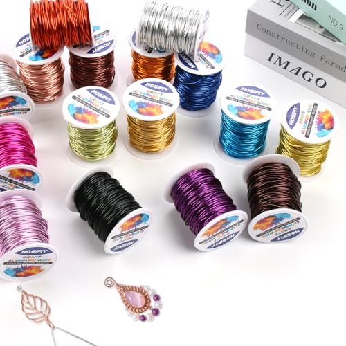8 Gauge Aluminum Craft Wire, 3mm Jewelry Wire for Jewelry Making Supplies and DIY Metal Craft Art (Rose Purple, 32 Feet) - color: Rose Purple, size: 8Gauge 32FT