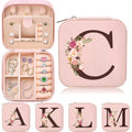 Preppy Travel Easter Basket Stuffers for Teen Girls, Travel Jewelry Box Personalized Birthday Gifts for Women, Fashion Travel Essentials Trendy Stuff - style: C
