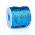 328 Feet Aluminum Craft Wire, 18 Gauge Blue Bendable Soft Metal Aluminum Wire Roll Bulk for DIY Crafts Sculpting Jewelry Making - color: Blue, size: 18 Gauge