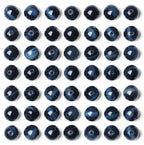 QINJIEJIE 60PCS Blue Sapphire Tiger Eye Beads 8mm Stone Beads Round Loose Gemstone Bead for Bracelet Beading Crystal Jewelry Making DIY Necklace Earrings 0.32" - color: Sapphire Tiger's Eye, size: 60PCS