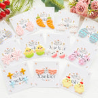 Easter Polymer Clay Cutters Set - 12pcs Sharp & Durable Bunny, Chick, Egg & Lily Shapes for DIY Earring Jewelry Making, Soft Clay Crafts & Spring Holiday Supplies - color: 2L color