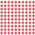 200 pcs Tiny Heart Enamel Charm Gold Plated Alloy Love Pendant Bracelet Earring Keychain Jewelry Crafts 6x8mm - color: Red
