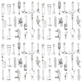 Youdiyla 80pcs Alloy Ancient Silvery Father's Day Series New Tool Set Pendant Jewelry Making DIY Keychain Earrings Pendant Various Design Charms for Jewelry Making Bracelets Necklace (SN899) - color: SN899