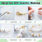 120Pcs 12mm Stainless Steel Lobster Clasps Gold Plated Lobster Claw Clasps Fasteners Hooks for DIY Necklace Bracelet Jewelry Making - color: Gold plated, size: 12mm