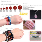 GEM-Inside Rose Quartz Gemstone Loose Beads Natural 3mm Round Crystal Energy Stone Power for Jewelry Making 15" - color: Rose Quartz, size: 3mm