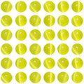 100pcs Lemon Yellow Cat Eye Beads 8mm Round Semi Precious Stone Hole Size 1mm DIY Charm Spacer Beading Smooth Gemstone Loose Beads for Jewelry Making Bracelets Necklaces Earrings Crafting - color: Lemon Yellow