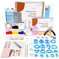 Keoker 123 PCS Clay Earring Making Kit, Polymer Clay Jewelry Making Kit for Teens and Adults, Fashion Designer Kits, Polymer Clay Earrings Kit Crafts, Great Gifts - color: PLUS