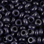 20Pcs Natural Blue Sandstone Large Hole Beads, 8x14mm Rondelle Gemstone Spacer Beads 6mm Big Hole for Jewelry Making, Beading Bracelets, Macrame & Hair Braiding - color: Blue Sandstone