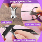 SPEEDWOX Mini End Cutting Pliers - 3-Inch End Nipper, Jewelry Wire Cutters and Zipper Pliers - style: End Cutting Pliers